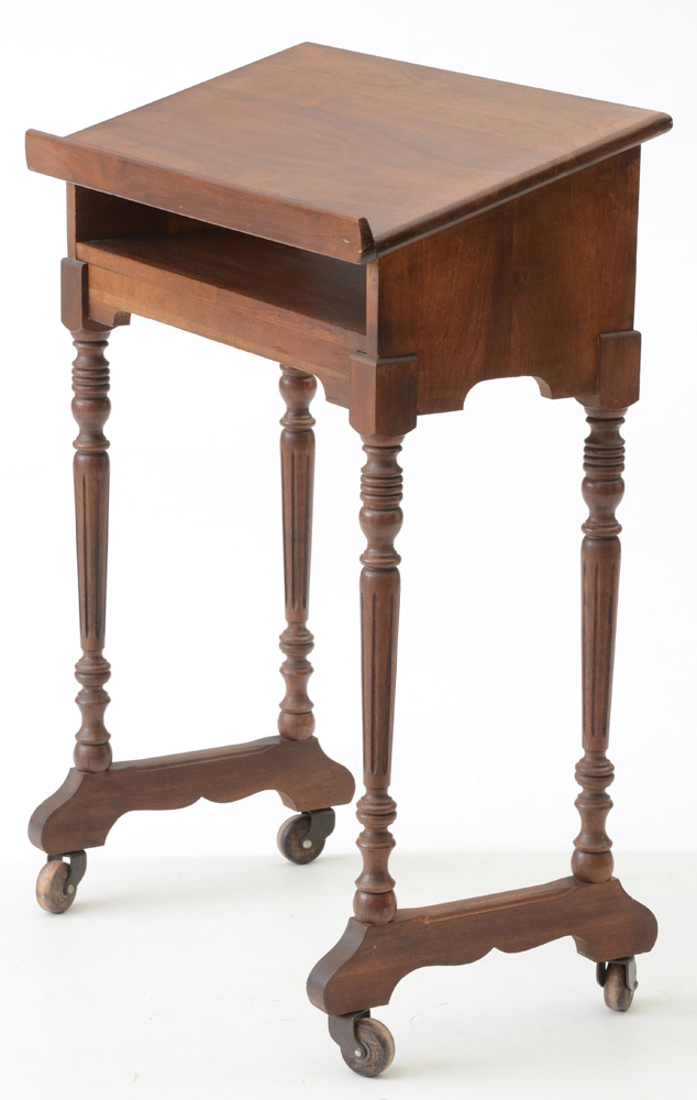 Walnut Dictionary and Book Stand