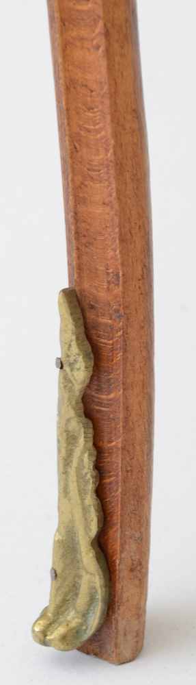 French Occasional Table with Brass Gallery