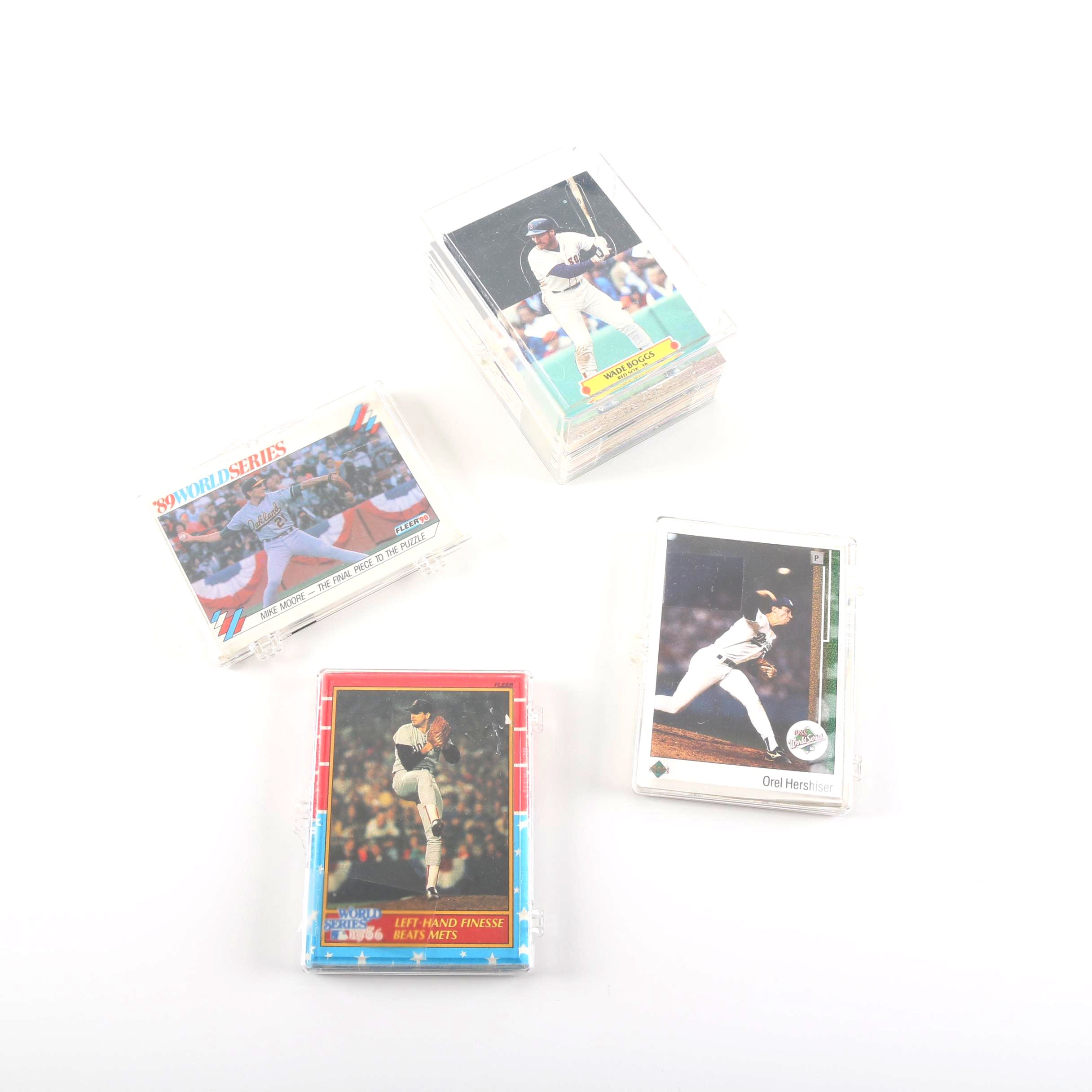 Assortment of 1980s and 1990s Baseball Cards