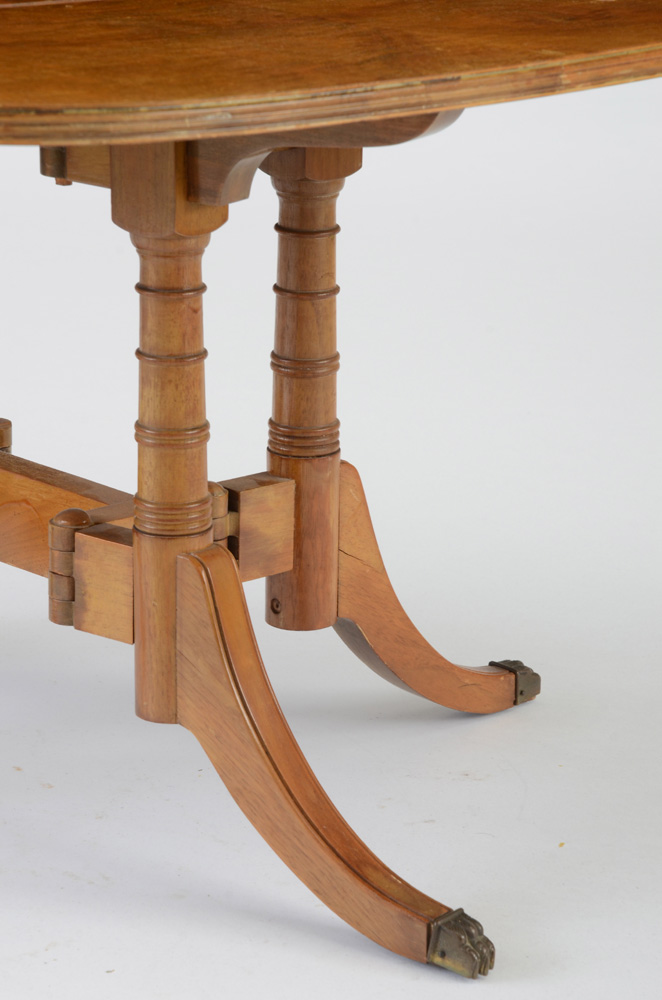 Duncan Phyfe Style Small Drop Leaf Table