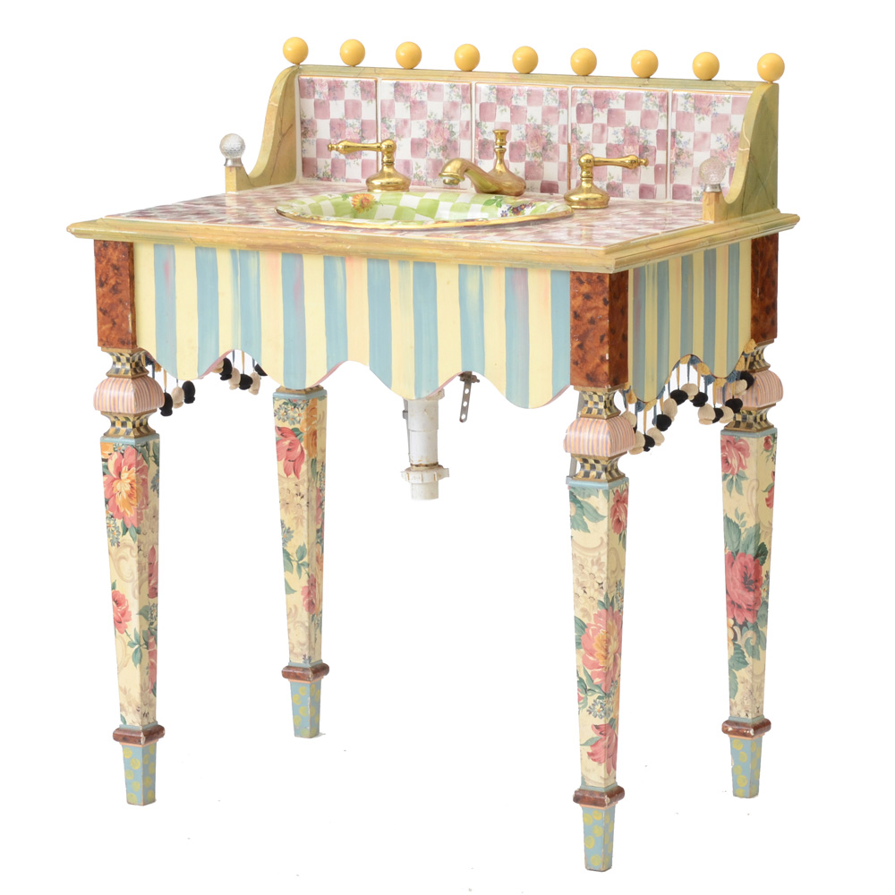 MacKenzie-Childs Vanity and Sink