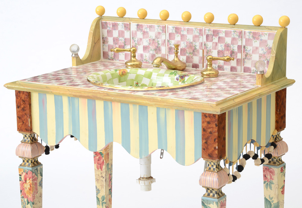 MacKenzie-Childs Vanity and Sink