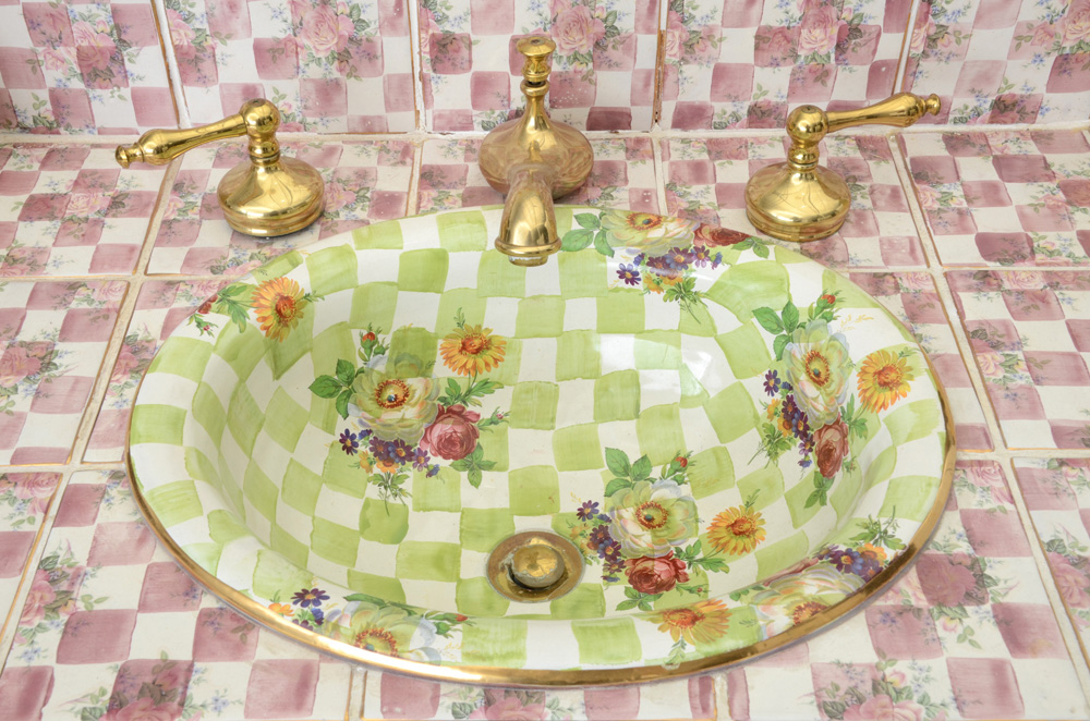 MacKenzie-Childs Vanity and Sink