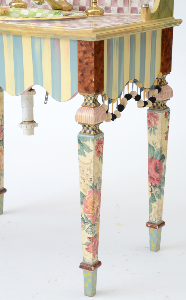 MacKenzie-Childs Vanity and Sink