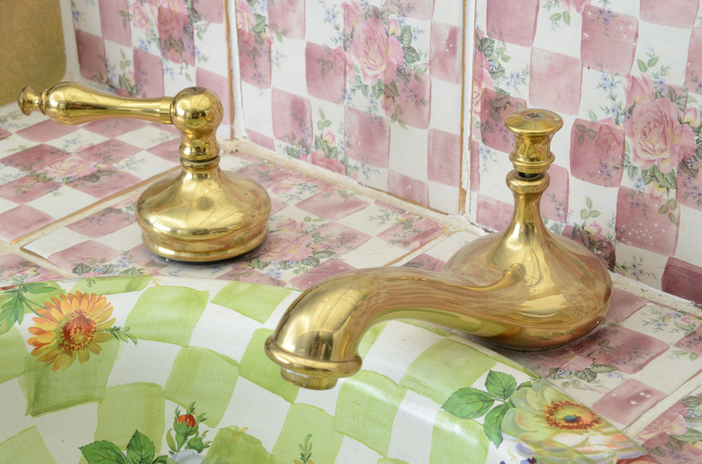 MacKenzie-Childs Vanity and Sink