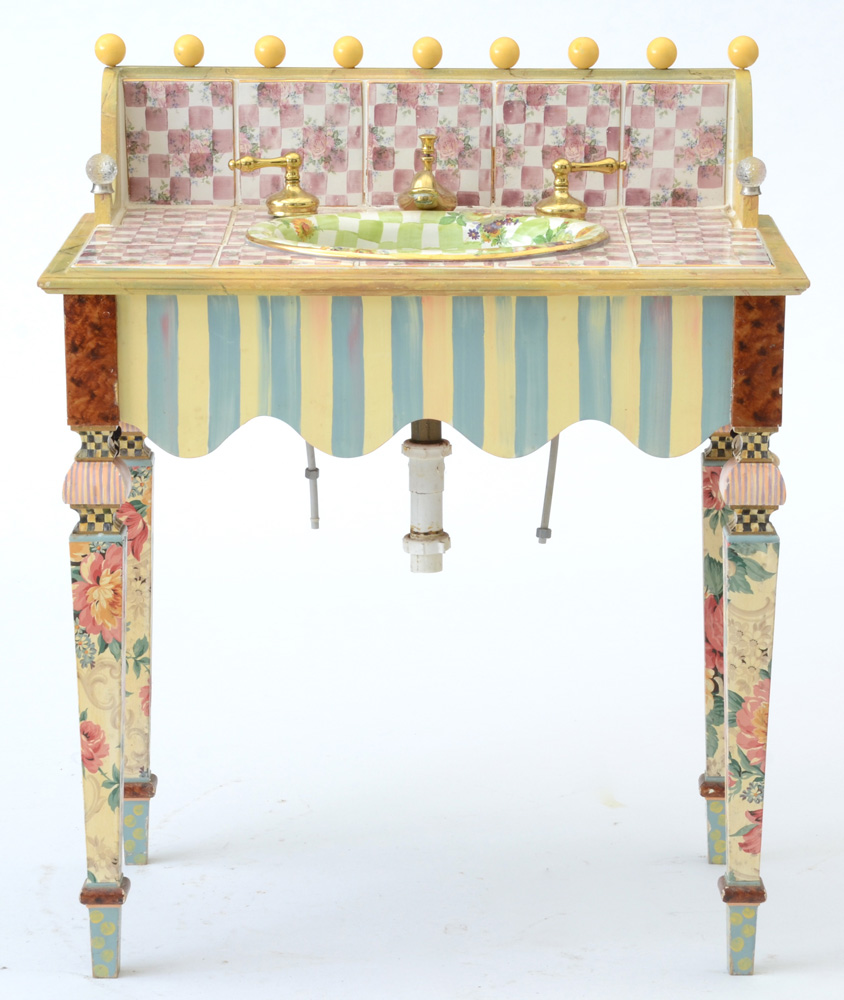MacKenzie-Childs Vanity and Sink