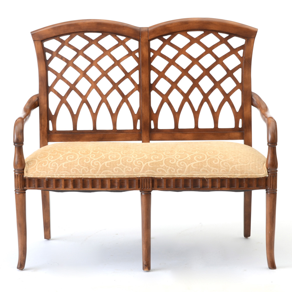 Contemporary Regency Style Settee