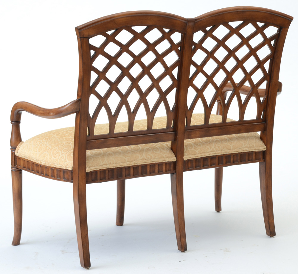 Contemporary Regency Style Settee