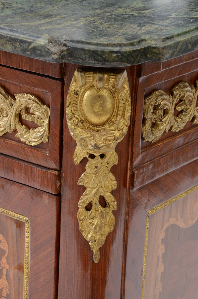 Vintage XV / XVI Style Marble Top Commode