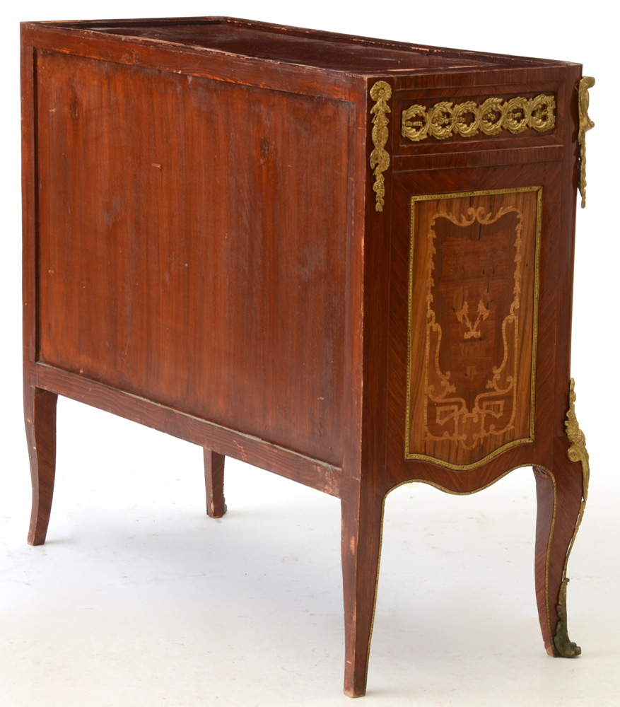 Vintage XV / XVI Style Marble Top Commode