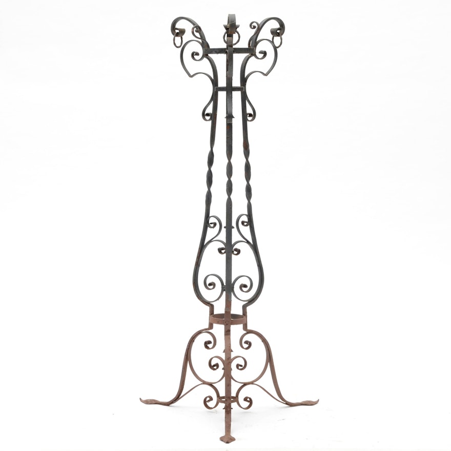 Wrought Iron Plant Stand