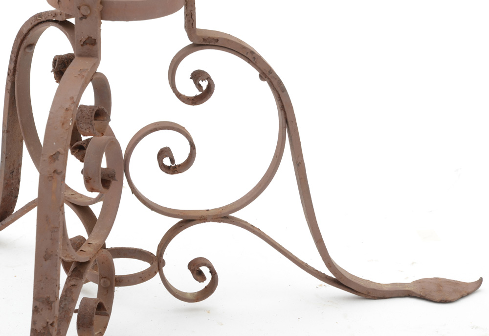 Wrought Iron Plant Stand