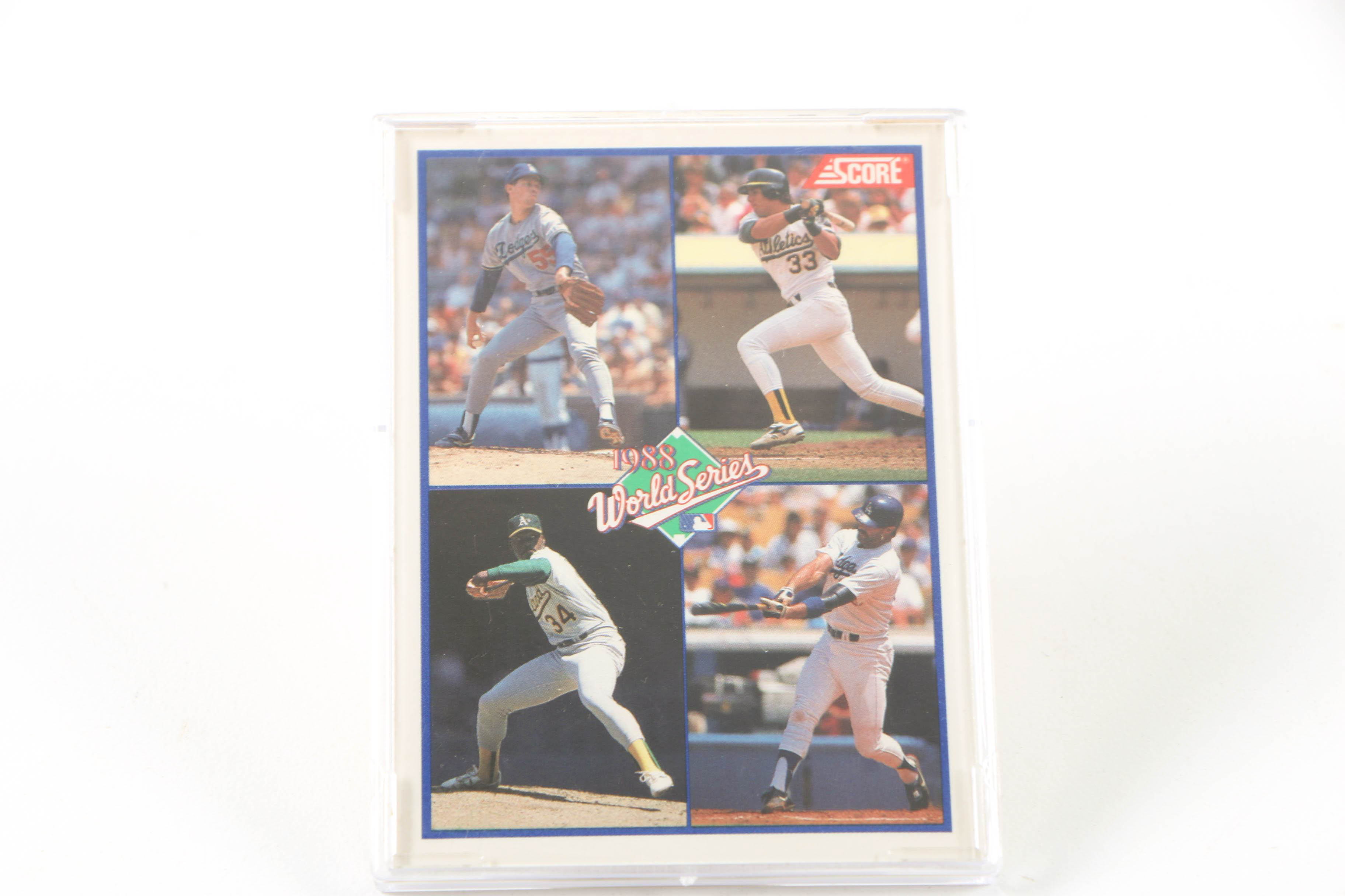 1980s and 90s Score Baseball Cards