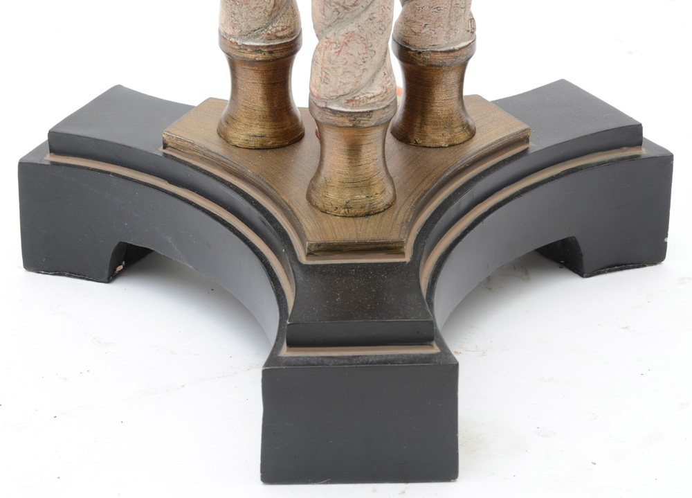 Neoclassical Style Torchere Floor Lamp