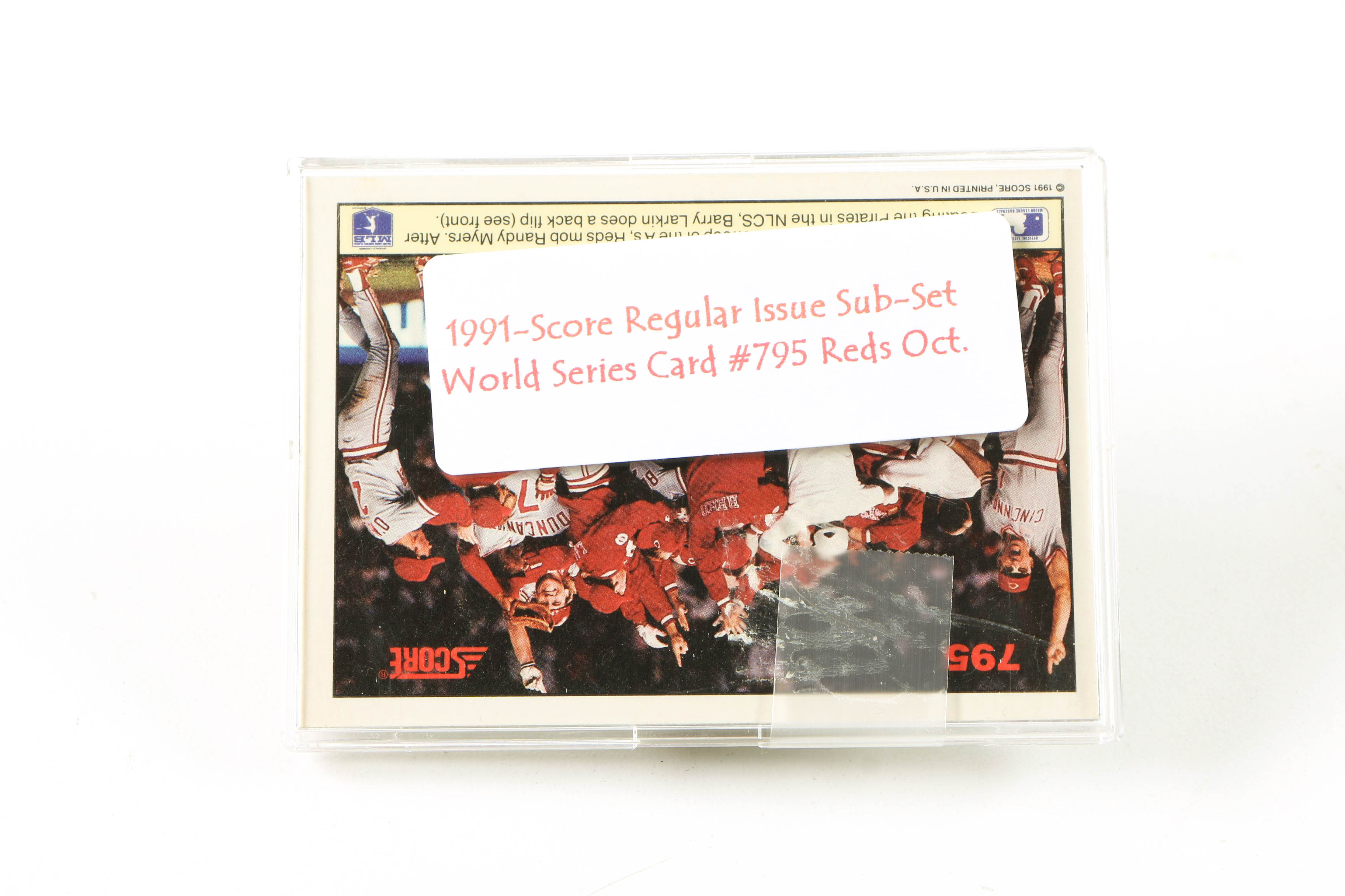 1980s and 90s Score Baseball Cards