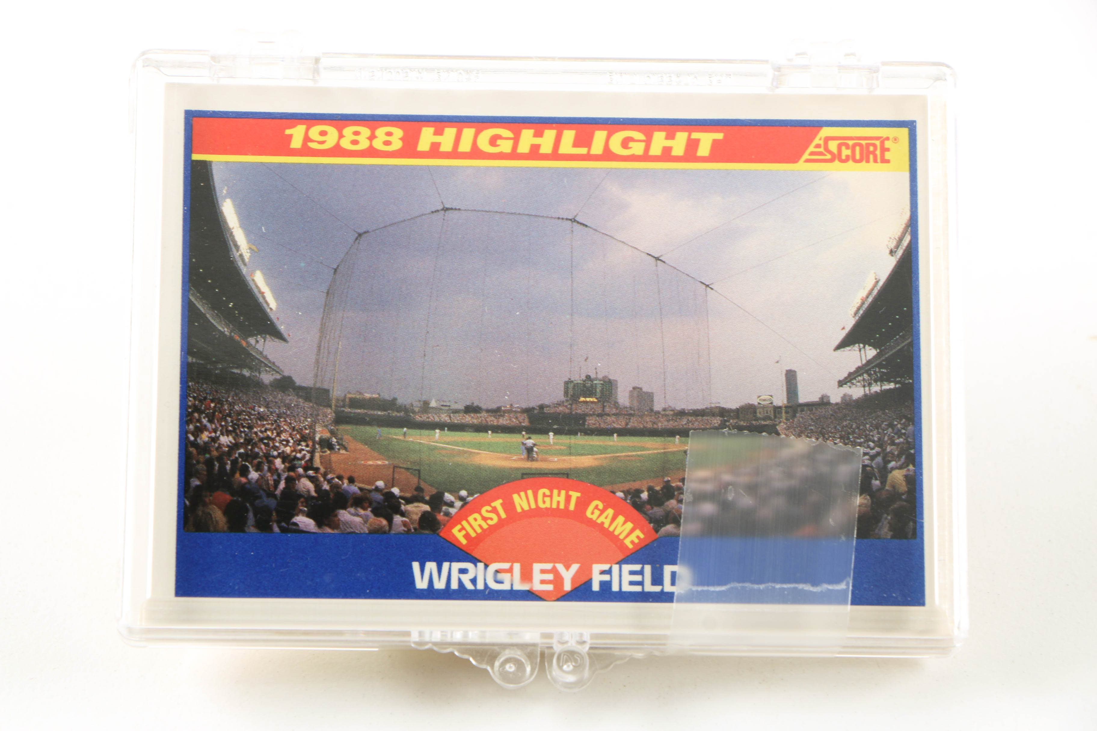 1980s and 90s Score Baseball Cards