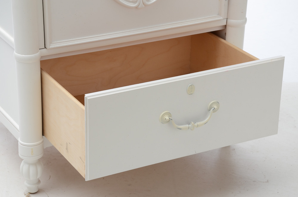 Stanley "Isabella" Armoire in White