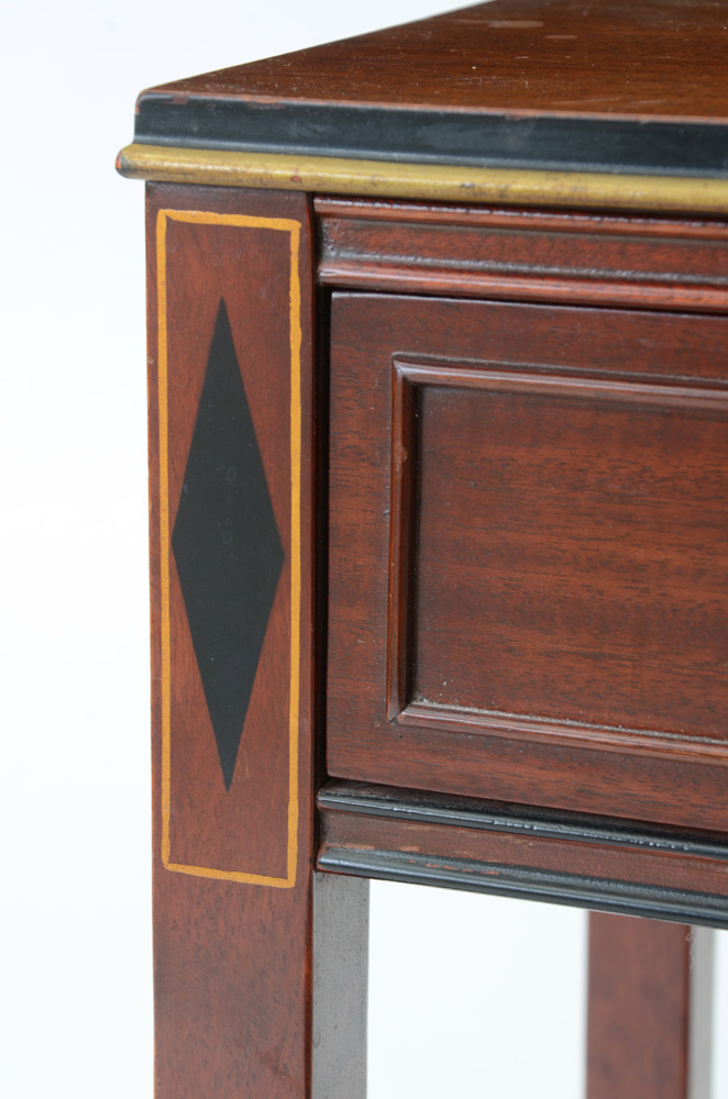 Northern Furniture Mahogany Veneer Side Tables