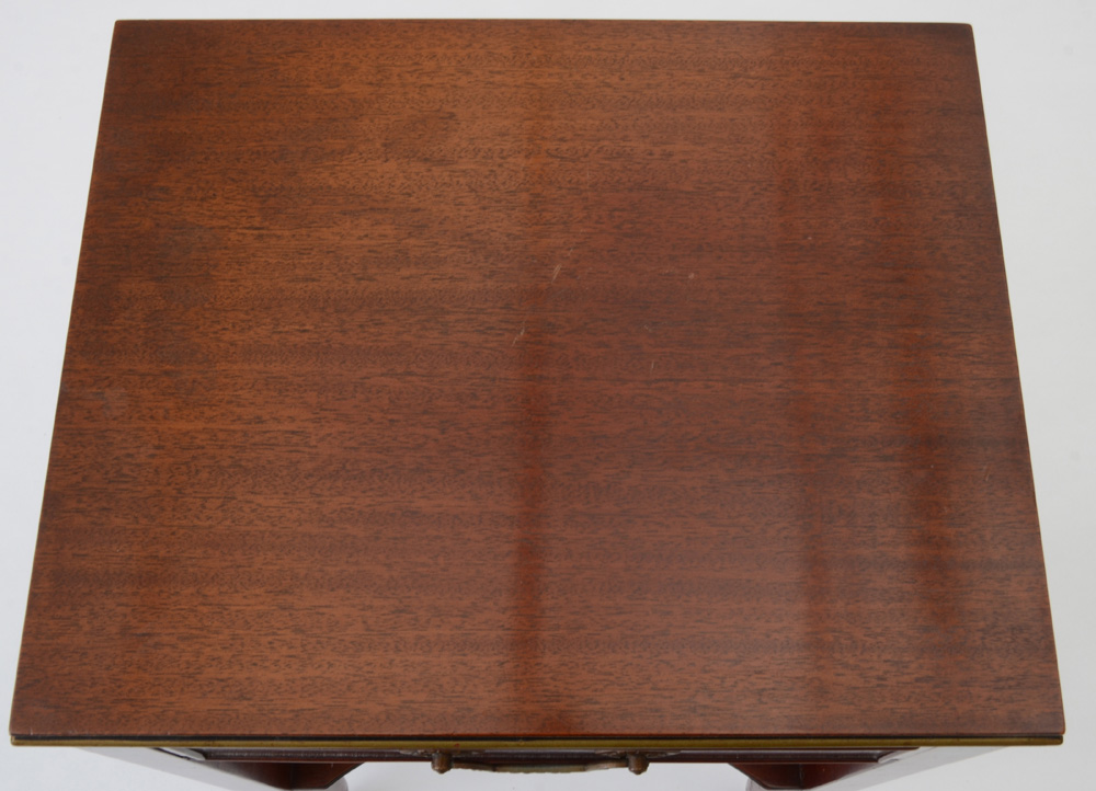 Northern Furniture Mahogany Veneer Side Tables