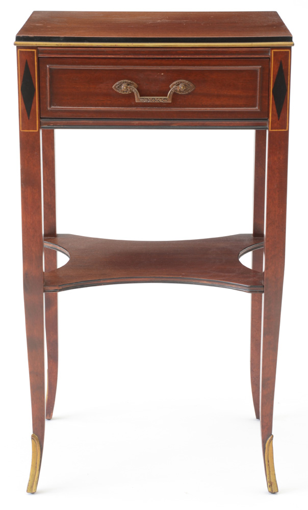 Northern Furniture Mahogany Veneer Side Tables