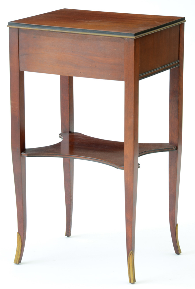Northern Furniture Mahogany Veneer Side Tables