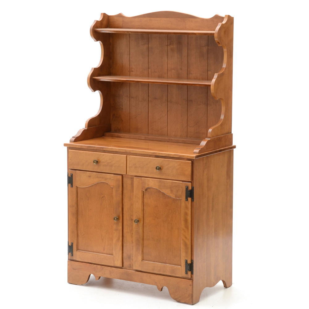 Ethan Allen "American Traditional" Solid Maple Hutch