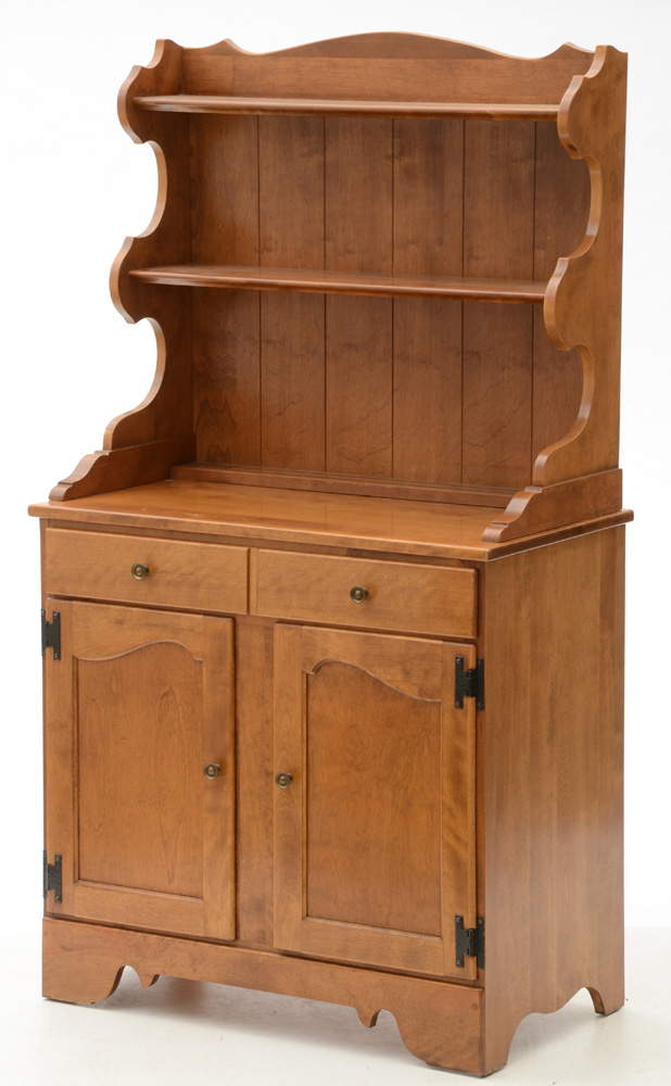 Ethan Allen "American Traditional" Solid Maple Hutch