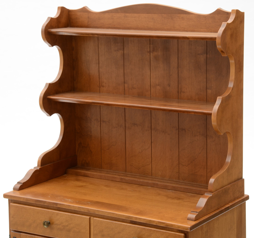 Ethan Allen "American Traditional" Solid Maple Hutch