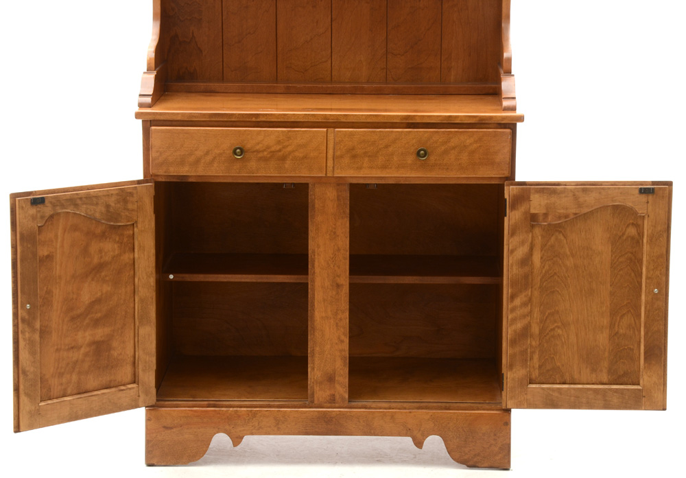 Ethan Allen "American Traditional" Solid Maple Hutch