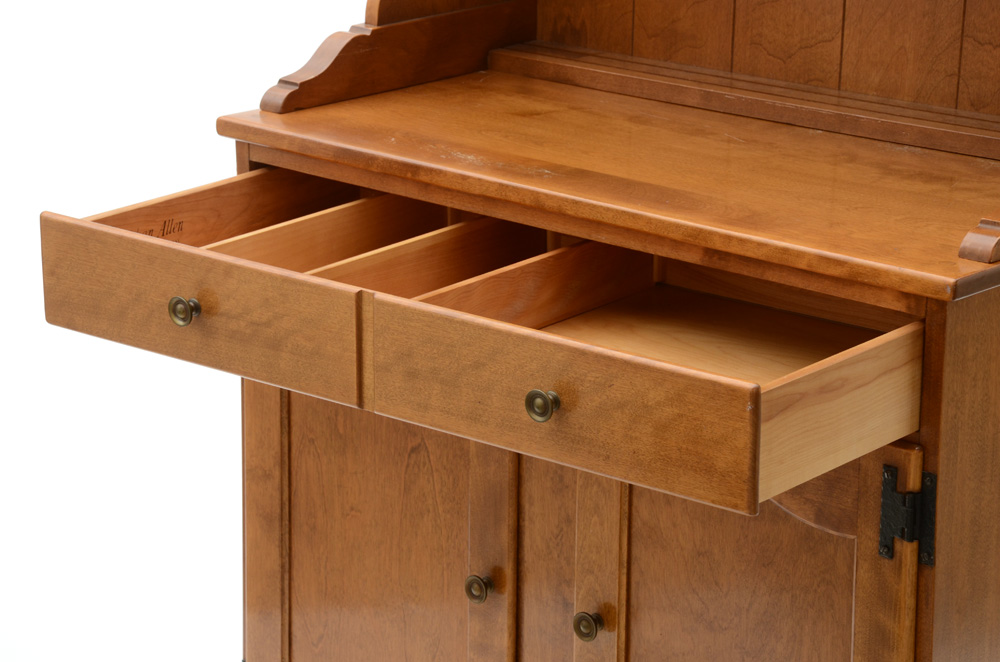 Ethan Allen "American Traditional" Solid Maple Hutch