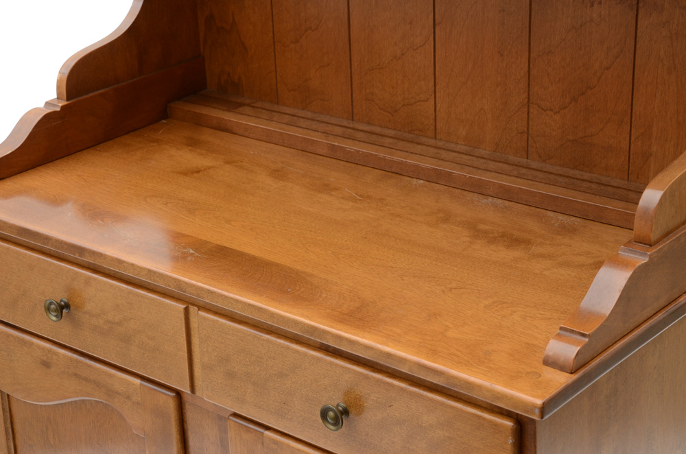 Ethan Allen "American Traditional" Solid Maple Hutch