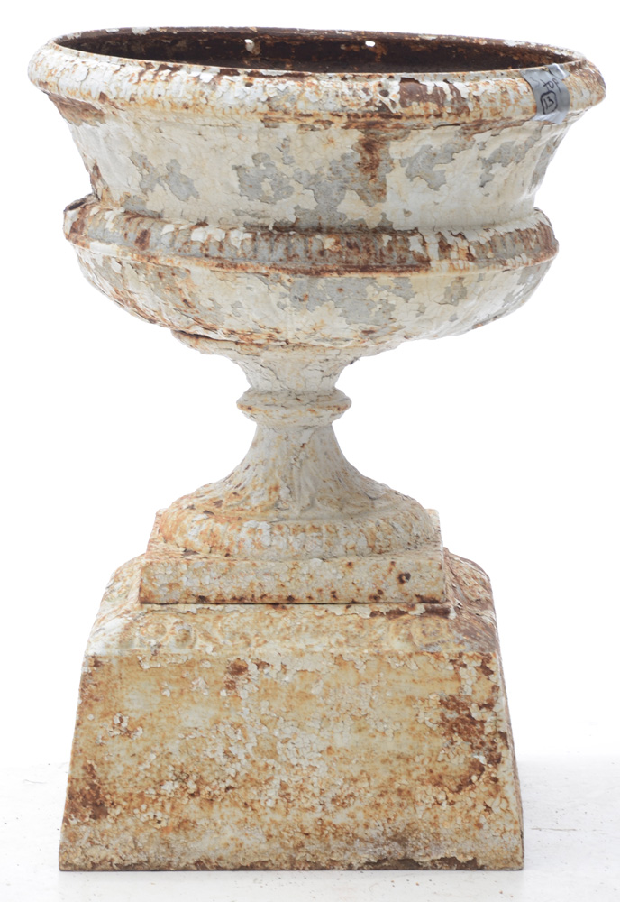 Victorian Cast Iron Planter and Parts