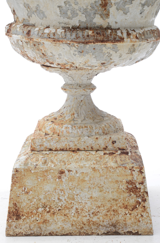 Victorian Cast Iron Planter and Parts