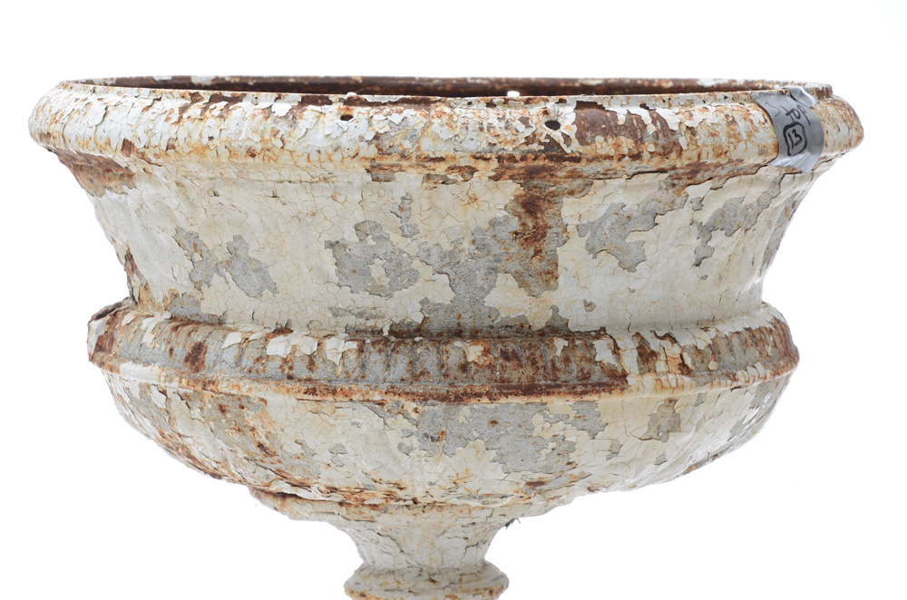 Victorian Cast Iron Planter and Parts