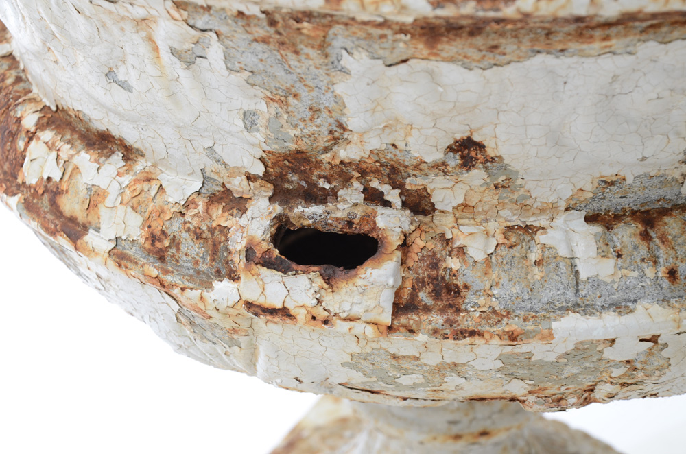 Victorian Cast Iron Planter and Parts