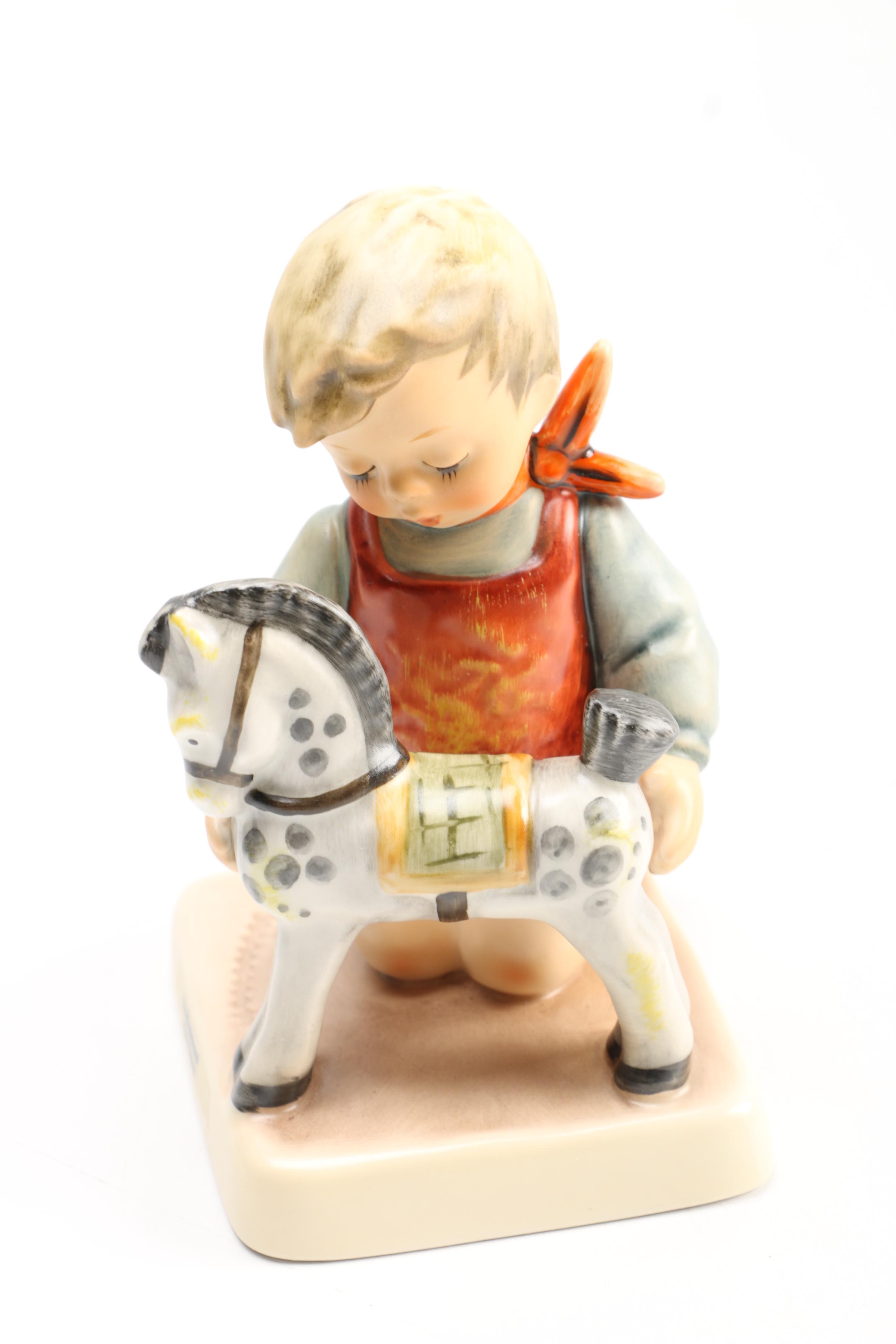 Hummel "Horse Trainer" and "Winter Song" Figurines