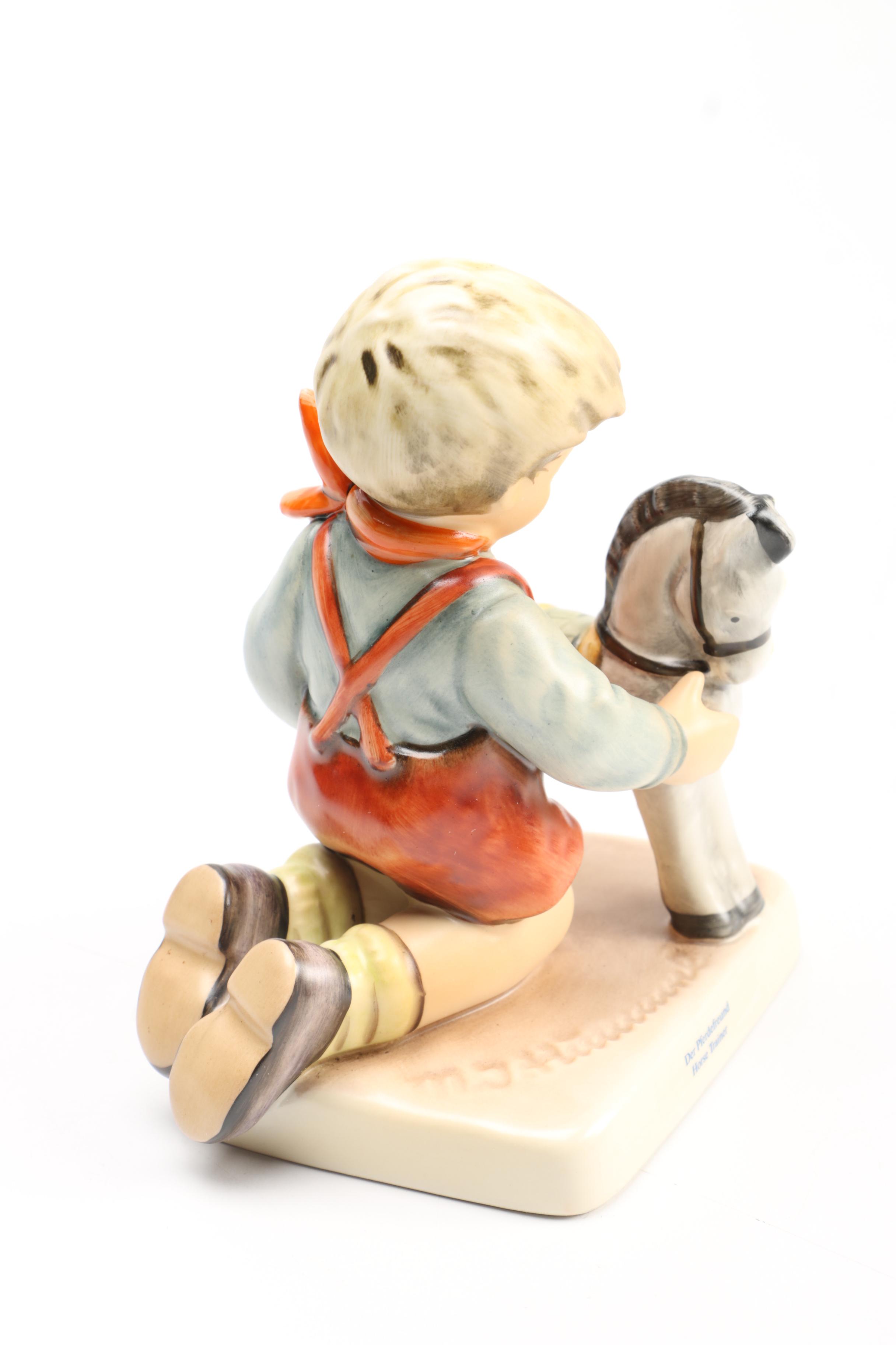 Hummel "Horse Trainer" and "Winter Song" Figurines