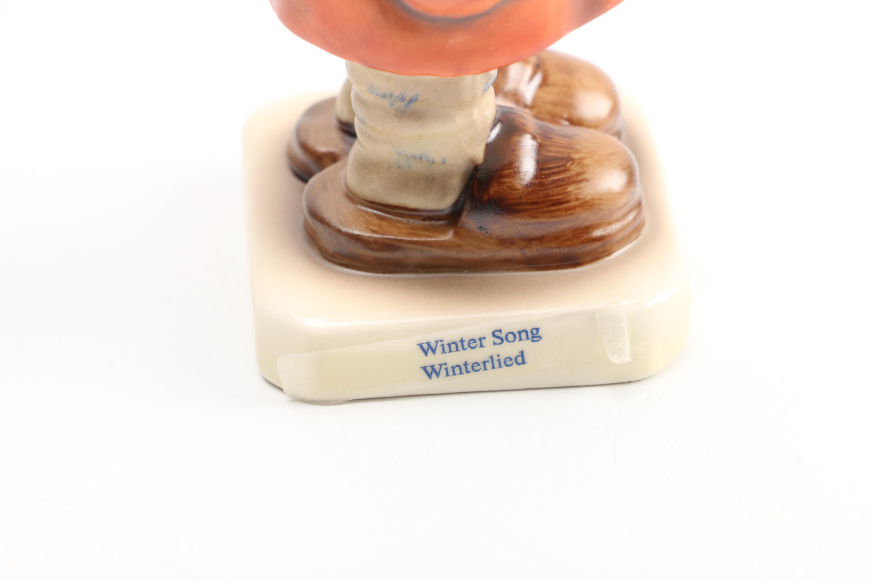 Hummel "Horse Trainer" and "Winter Song" Figurines