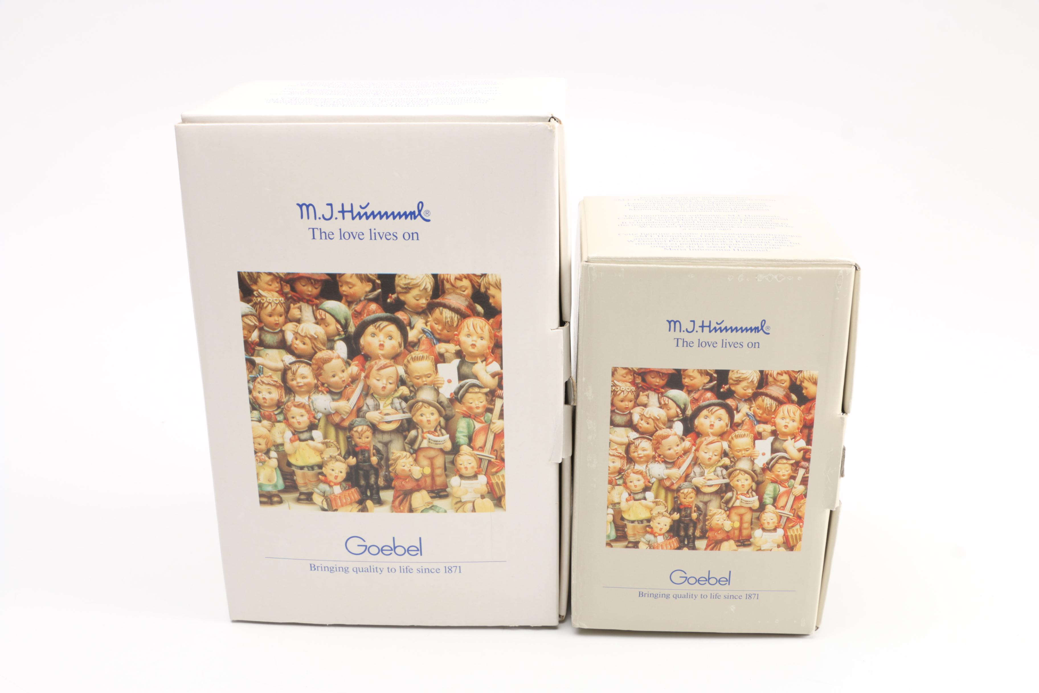 Hummel "Horse Trainer" and "Winter Song" Figurines