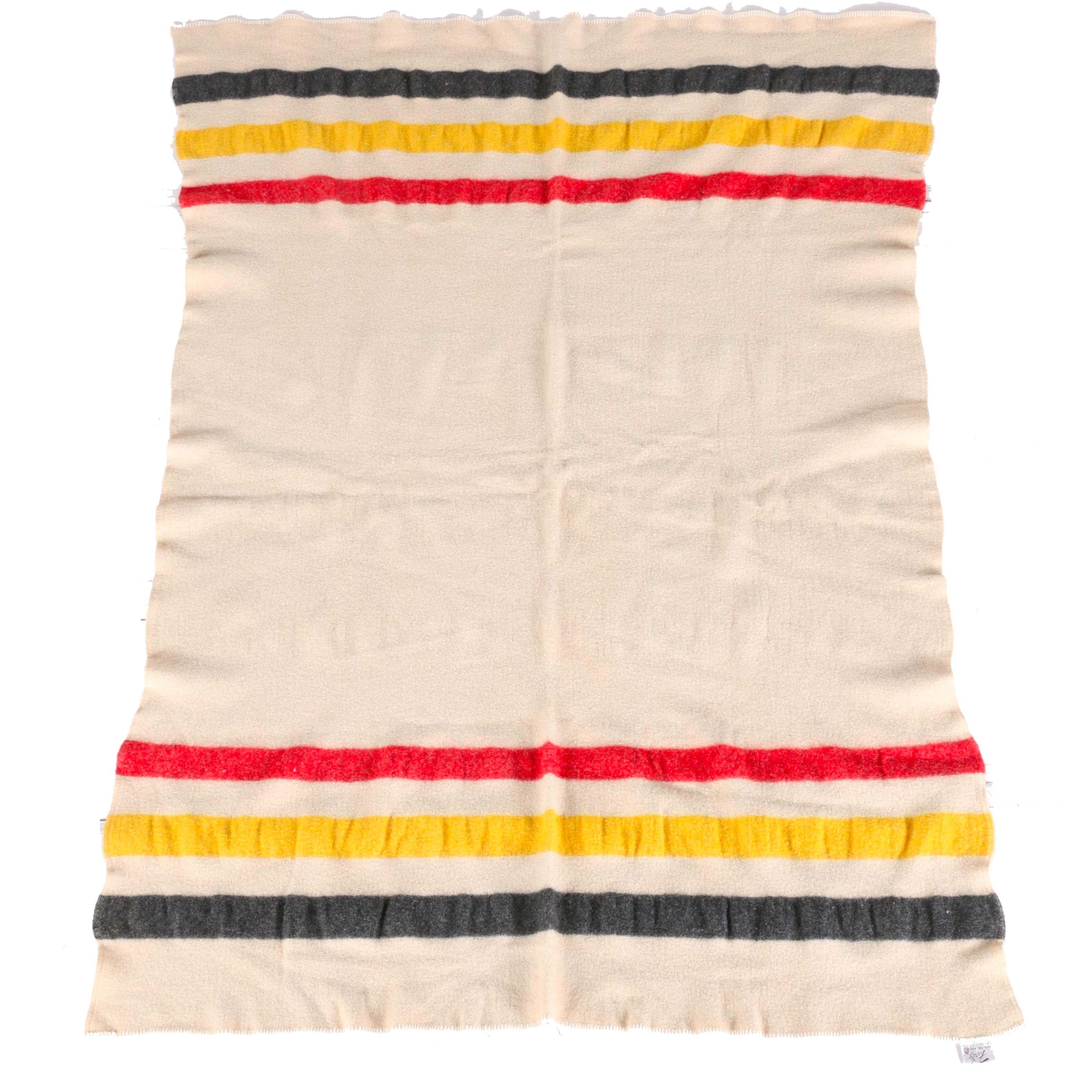 Vintage Faribo Wool Blanket