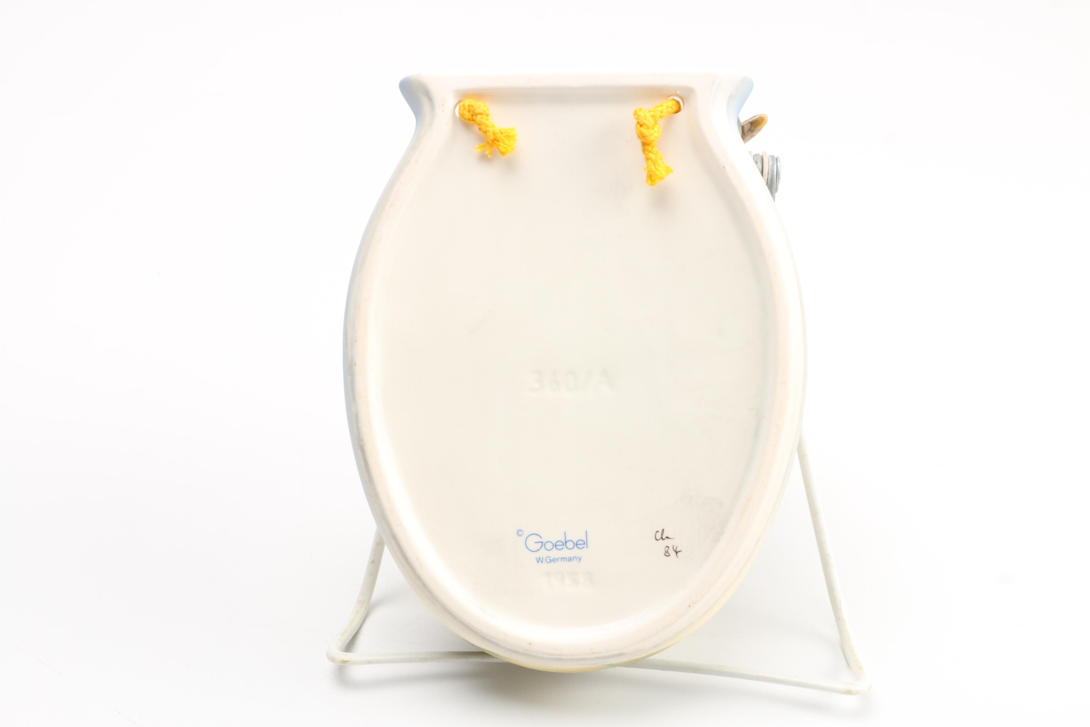 Hummel "Sing Along" Figurine and "Boy and Girl" Wall Vase