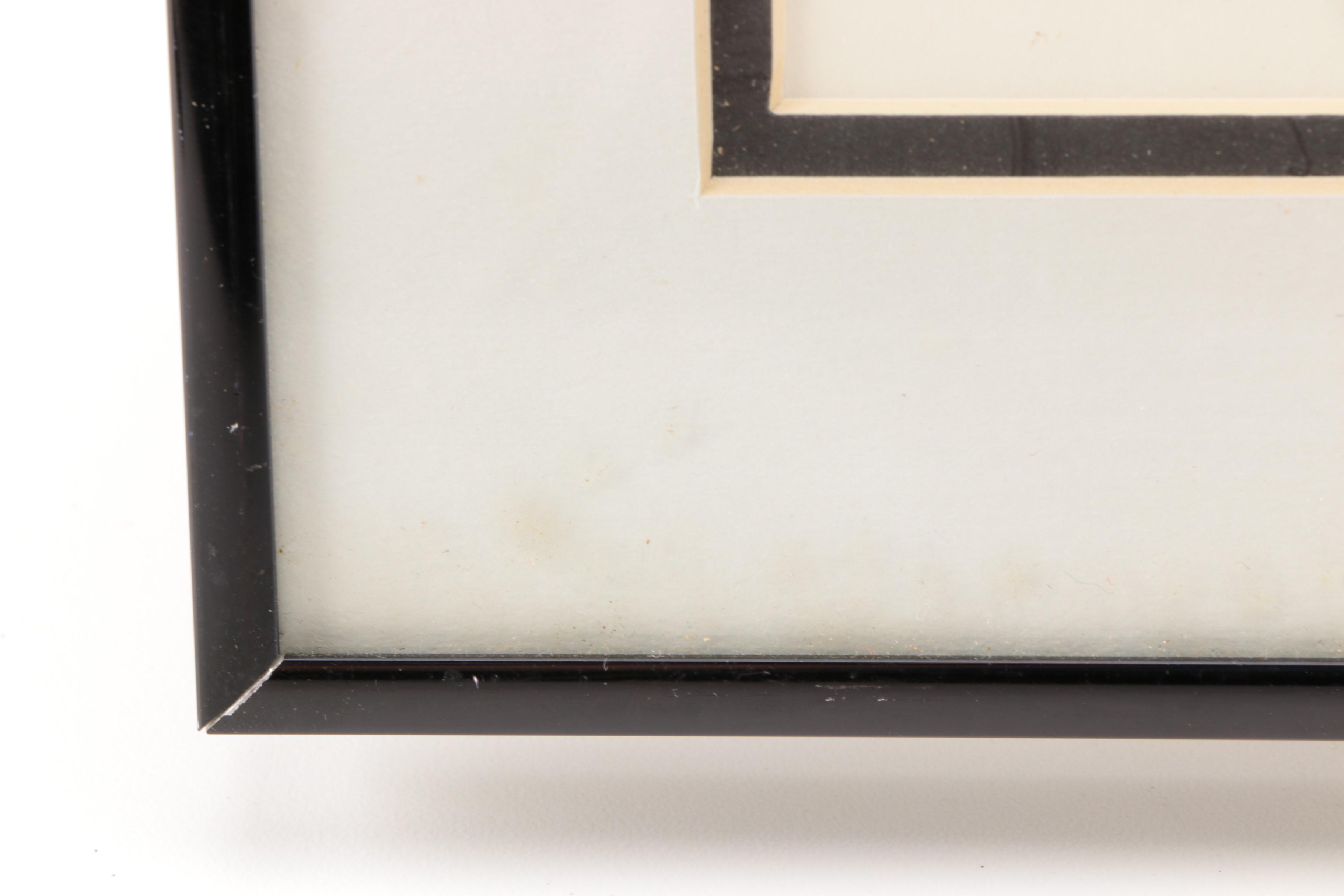 Cecil Highley Signed Offset Lithograph Celebrity Portraits