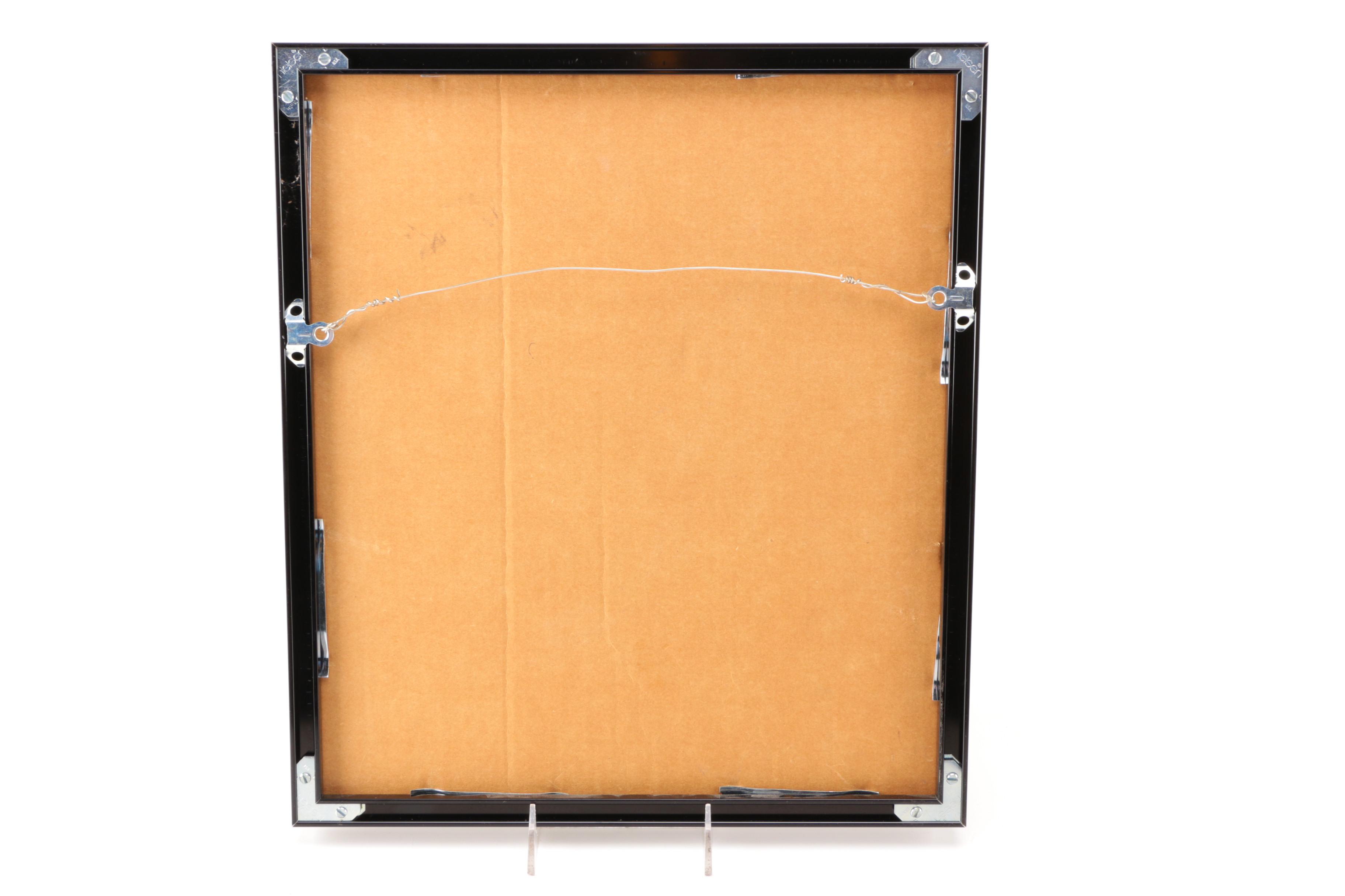 Cecil Highley Signed Offset Lithograph Celebrity Portraits