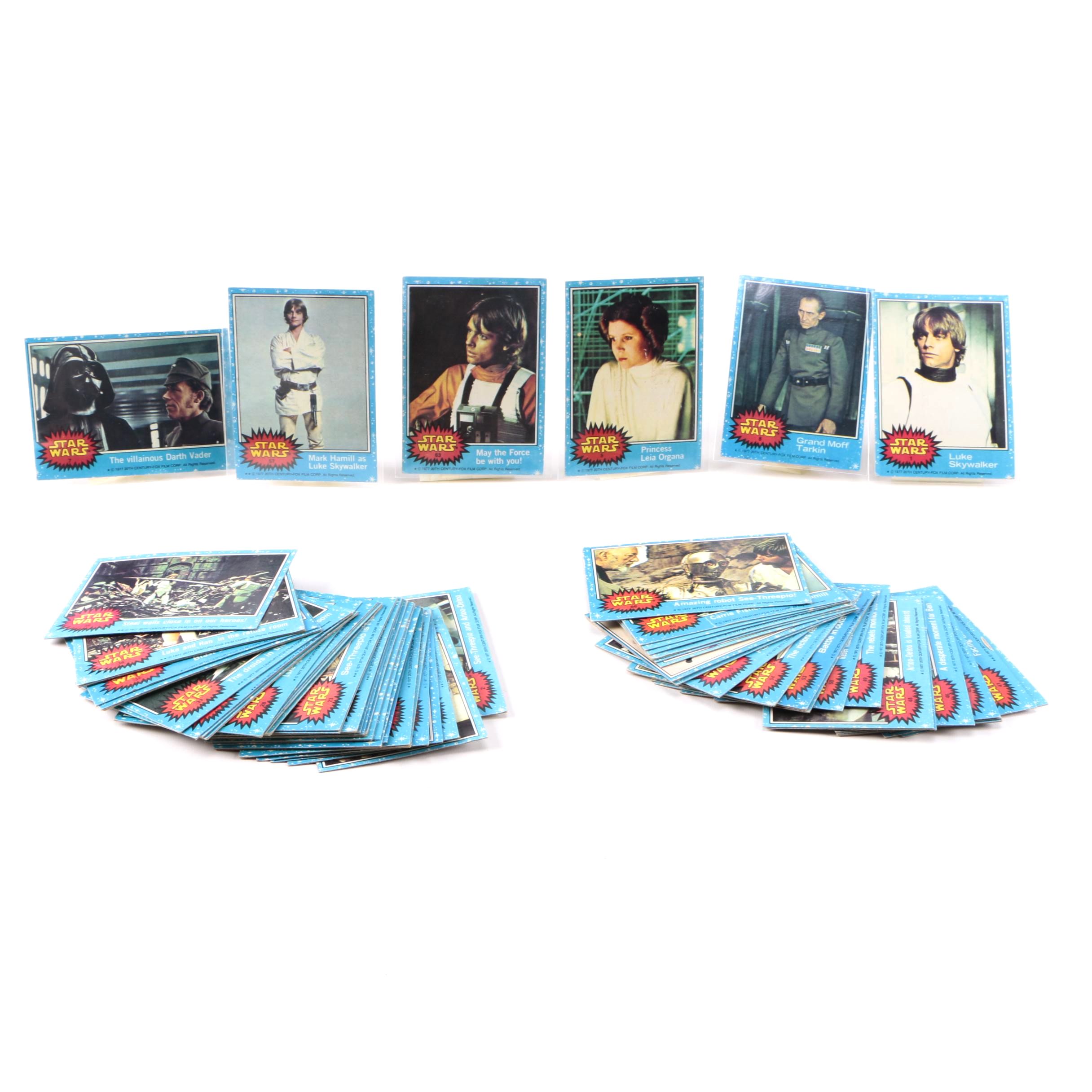 Complete Set of 1977 Star Wars Trading Cards