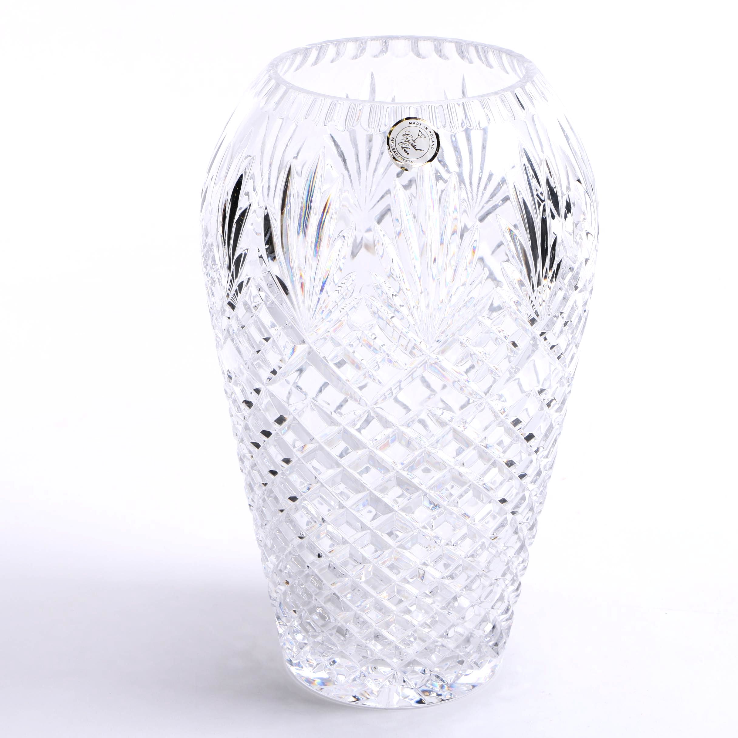 Polish Crystal Vase