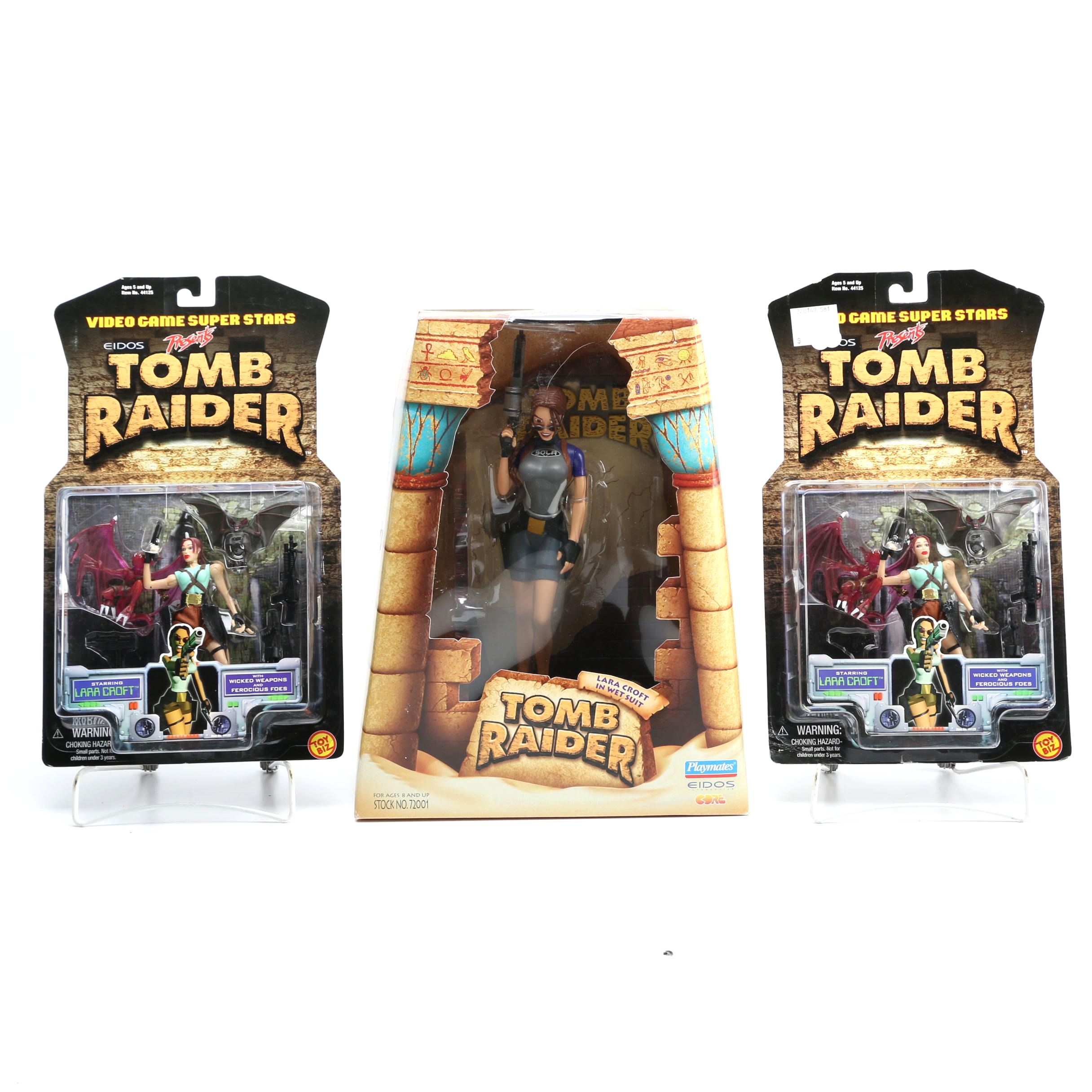 "Tomb Raider" Action Figures