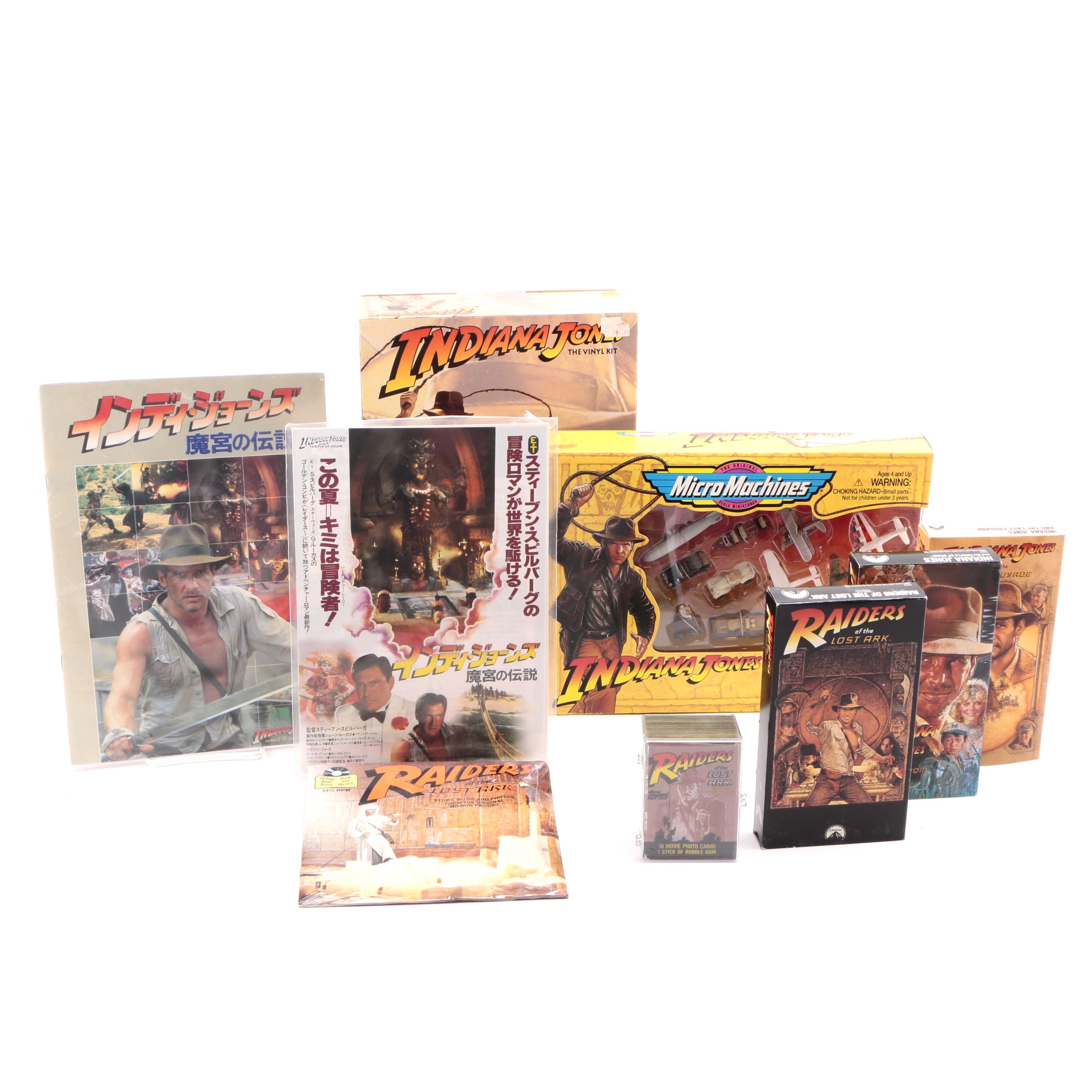 Collection of "Indiana Jones" Toys and Memorabilia