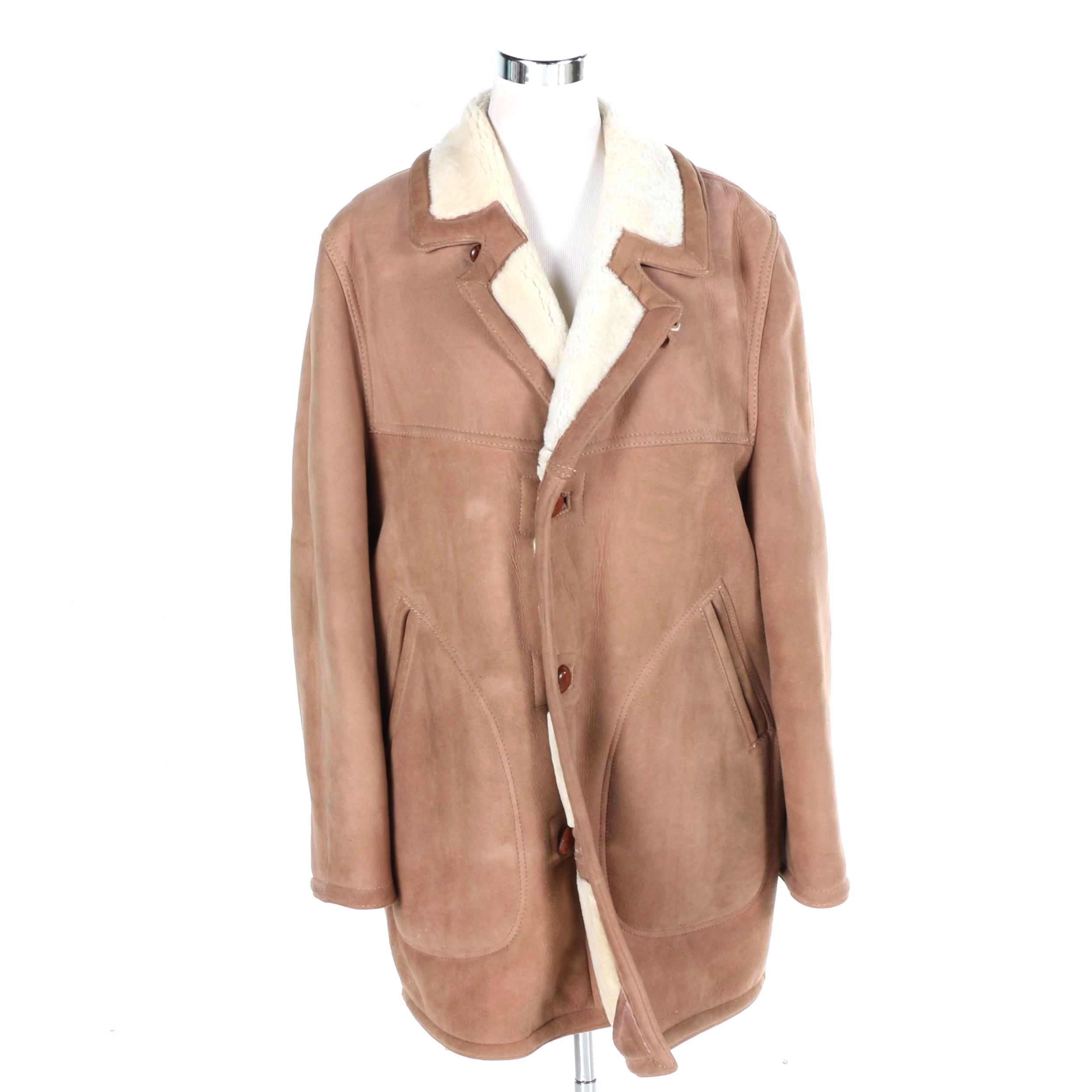 Gordon and Ferguson Field and Stream Men's  Shearling Coat