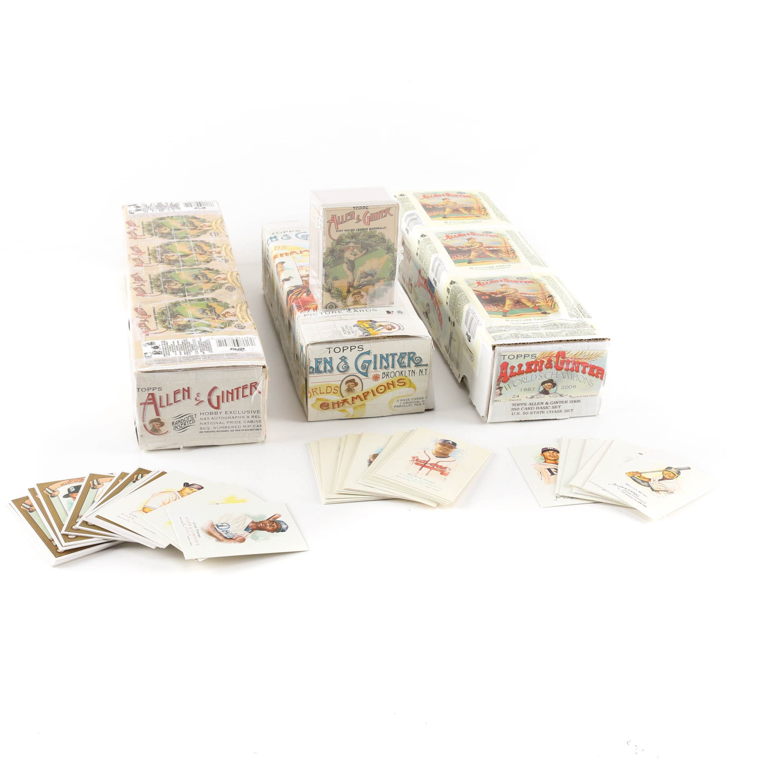 Topps "Allen and Ginter" Baseball Cards