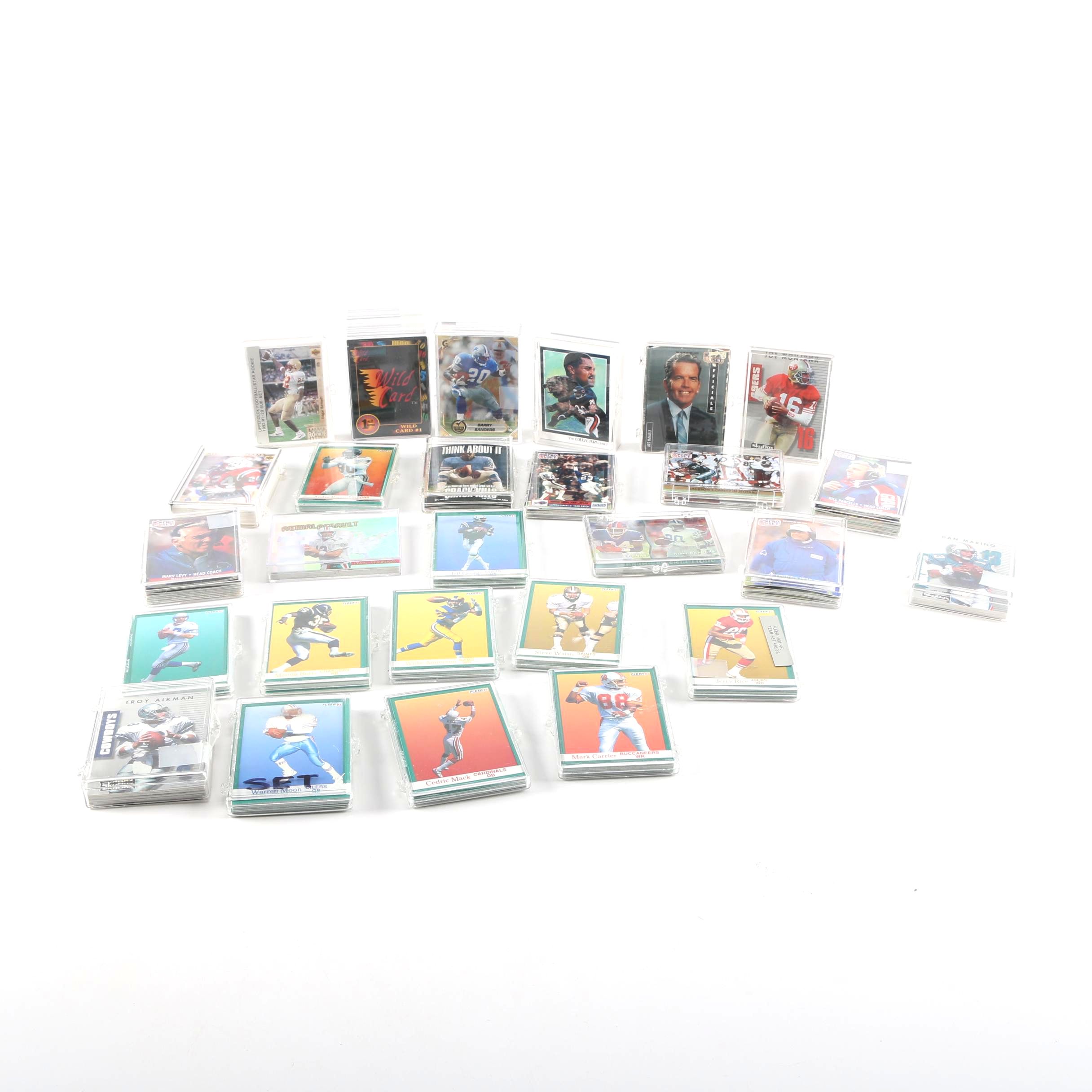 Assortment of Football Cards